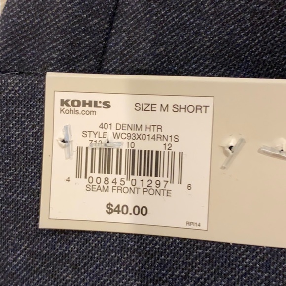 NWT Women’s Soft & Comfy Pull-On Ponte Pants - Picture 8 of 11